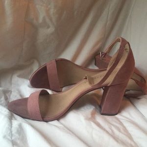 Pink Madden Block Heels